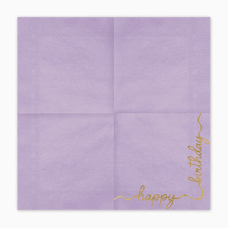 Servilletas Papel Doble Capa "Happy Birthday" Multicolor - Image 5