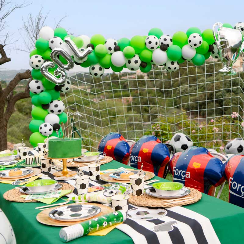Set Arco Globos Látex Fútbol - Image 2