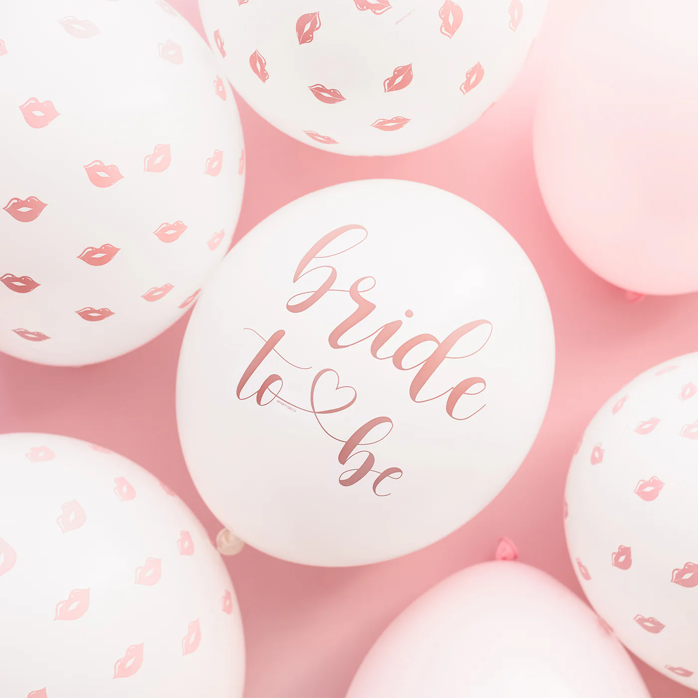 Set Globos Despedida de Soltera Látex 'Bride to be' - Image 2