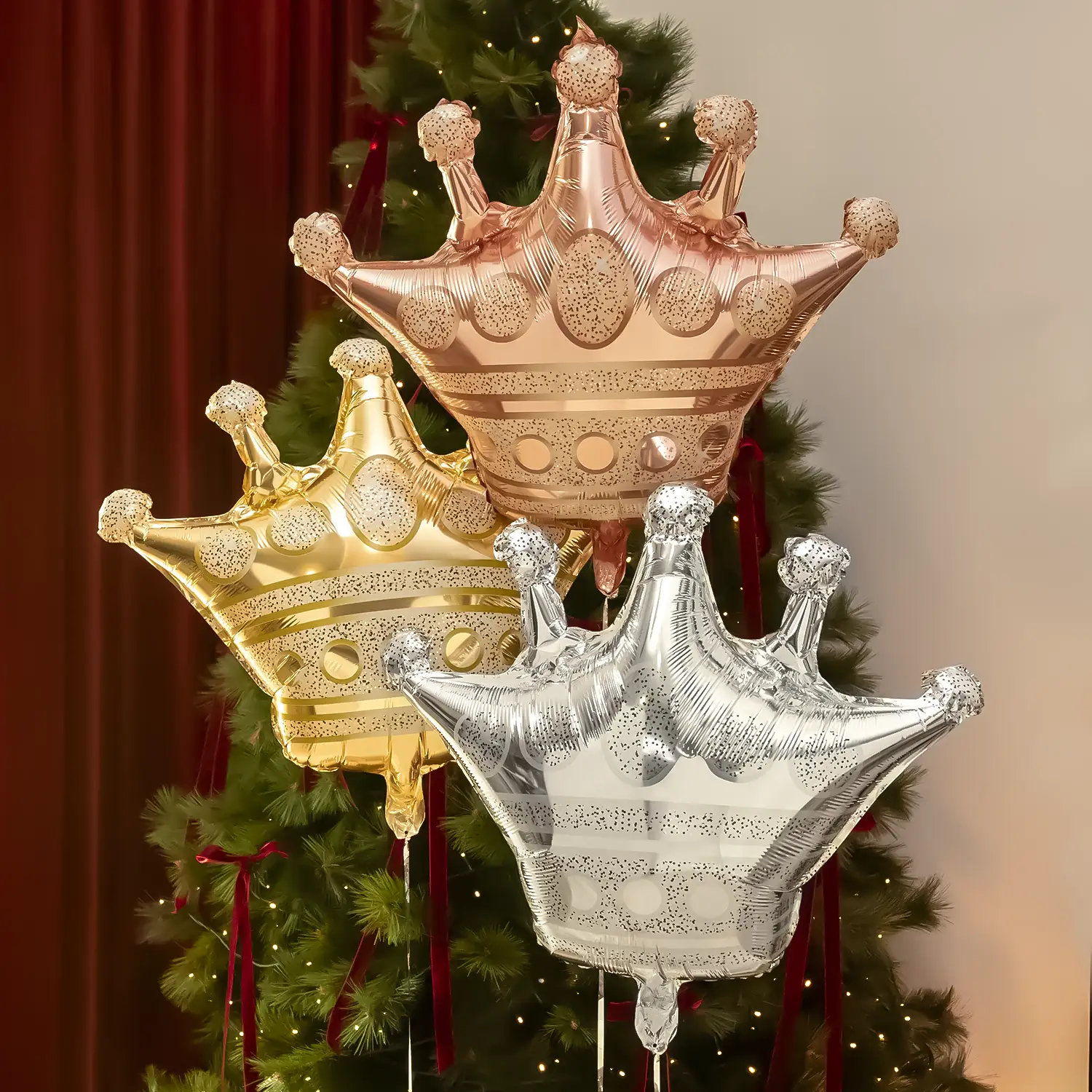 Set Globos Foil XXL Coronas - Image 3