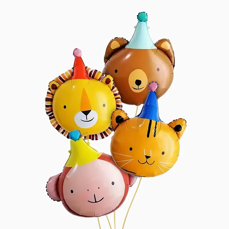 Set Globos Foil Animales