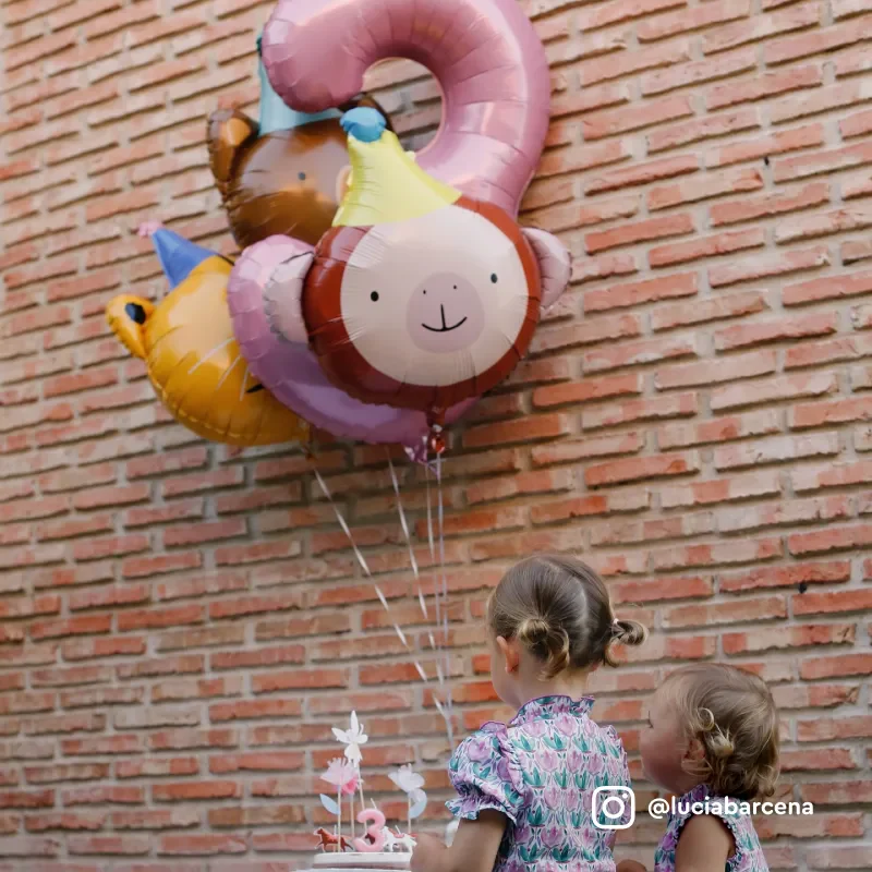Set Globos Foil Animales - Image 3