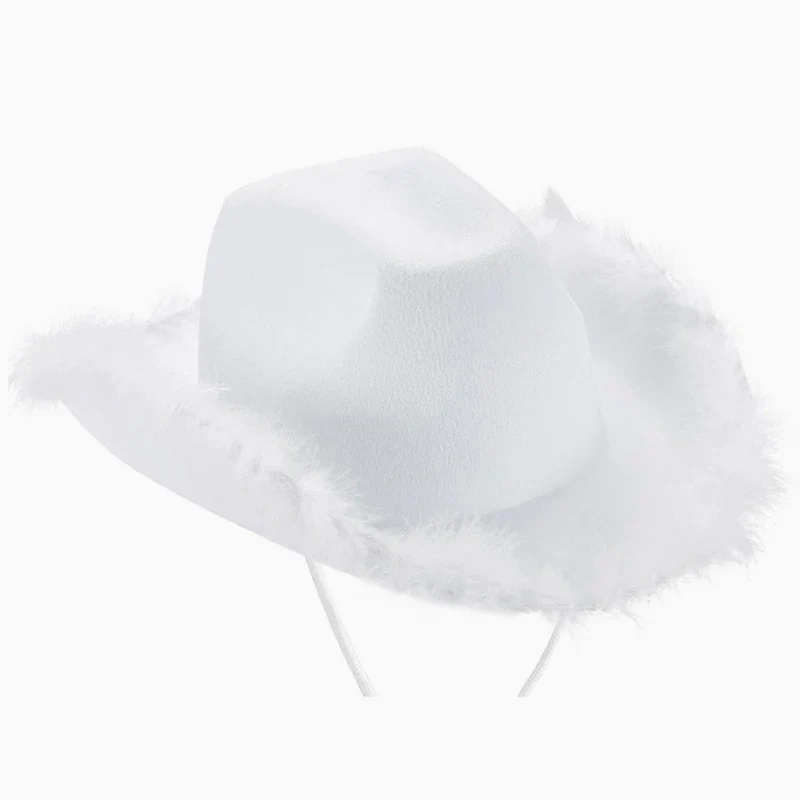 Sombrero Vaquera Despedida Blanco - Image 3