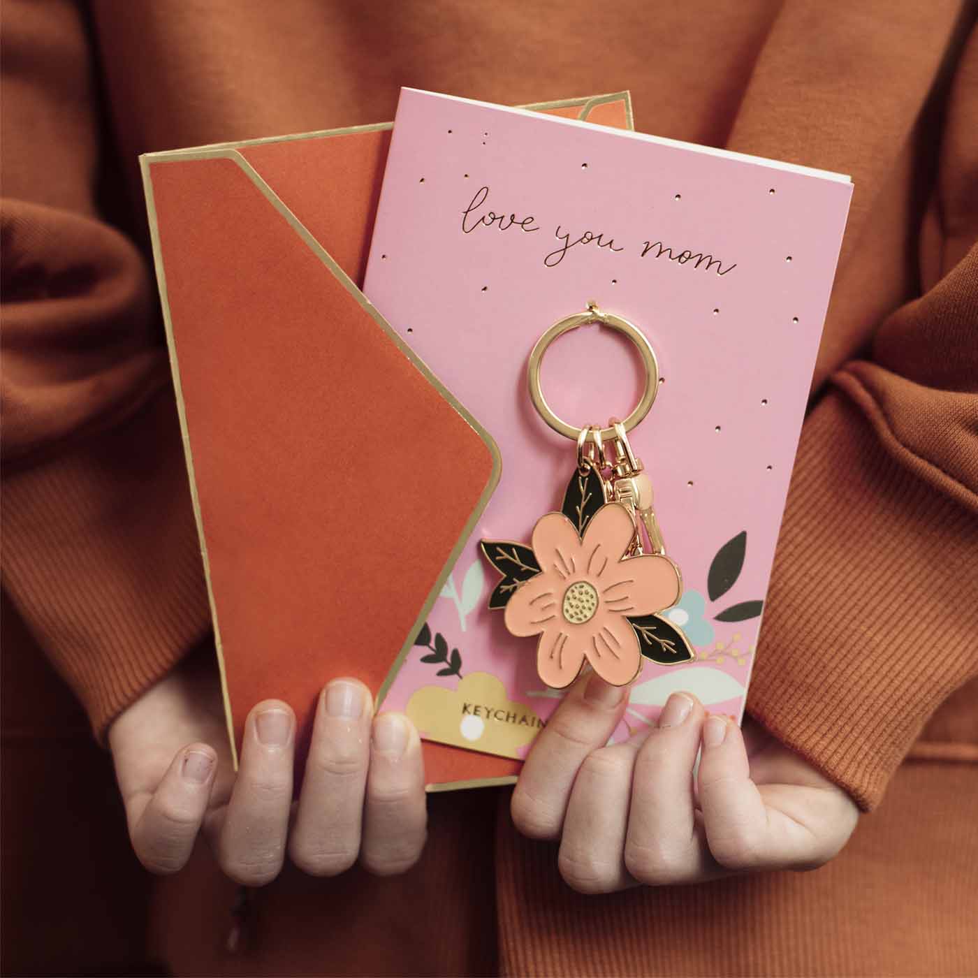 Tarjeta Regalo 12 x 16 cm con Llavero Día De La Madre - Image 3
