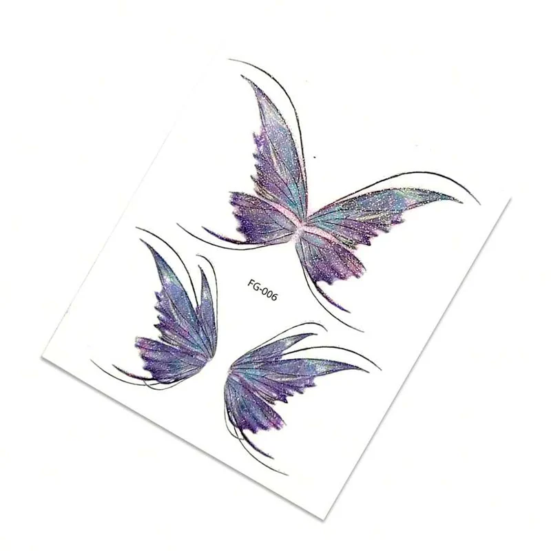 Tatuajes Faciales Mariposa - Image 2