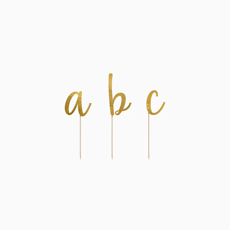 Topper Tarta con Letras para Personalizar - Image 2