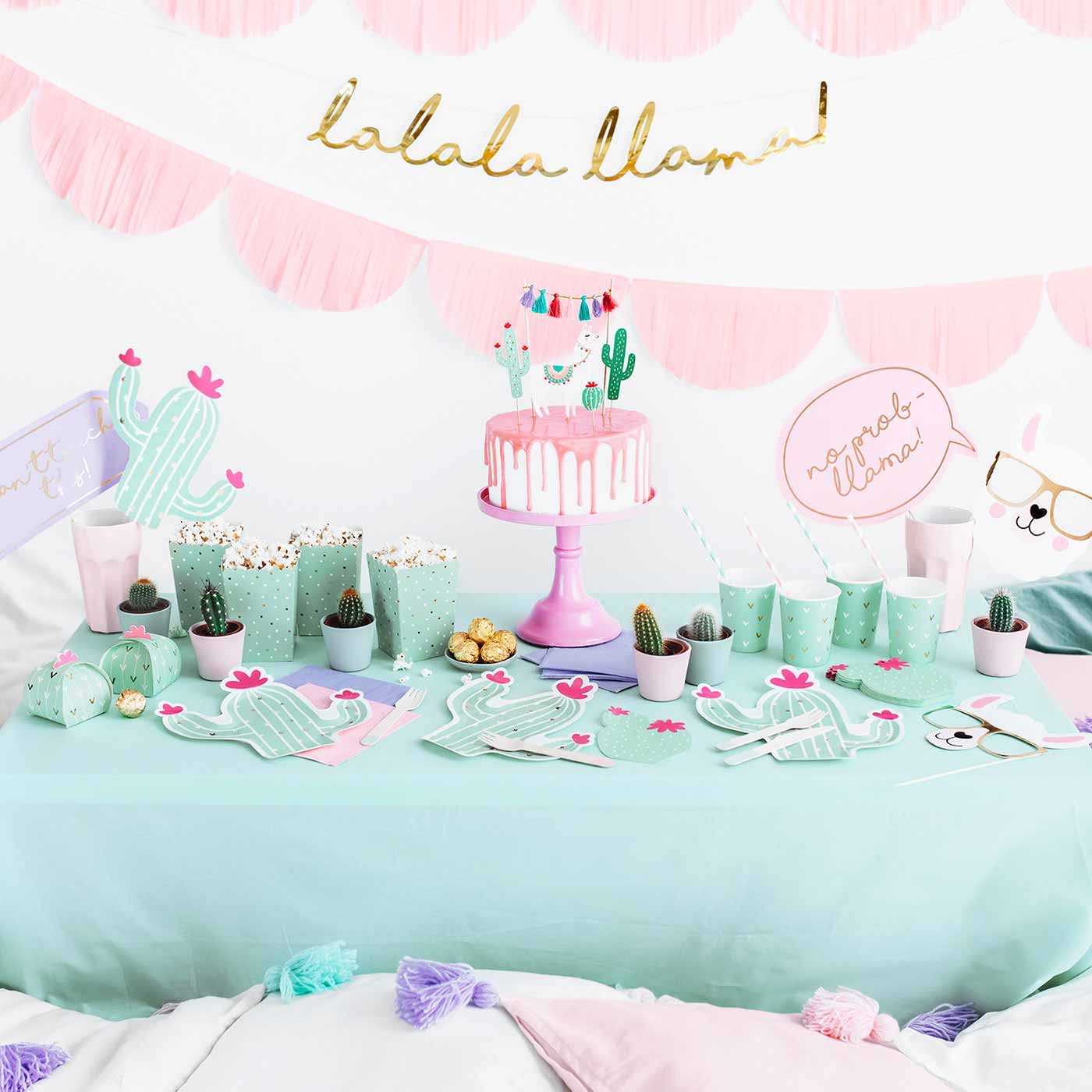 Topper Tarta Llama - Image 3