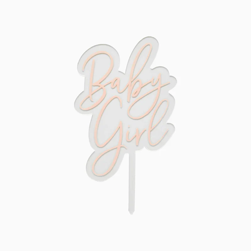 Topper Tarta "Baby Girl" - Image 2