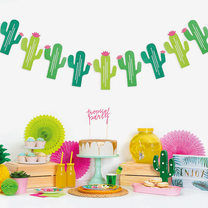 Topper Tarta "Tropical Party" - Image 5