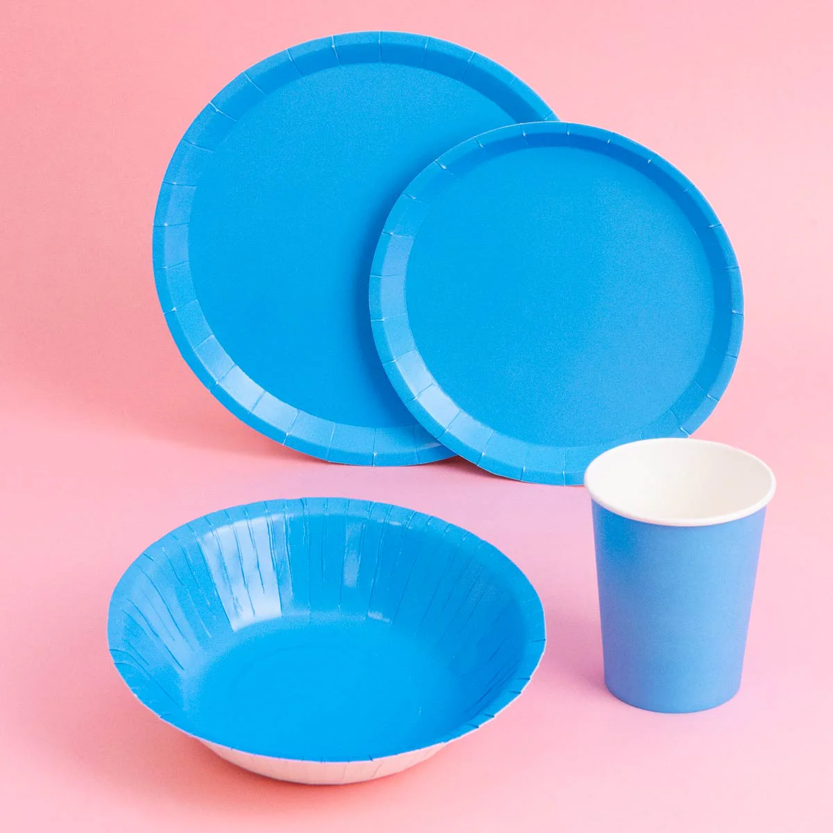 Vaso Cartón 270 cc Azul - Image 2