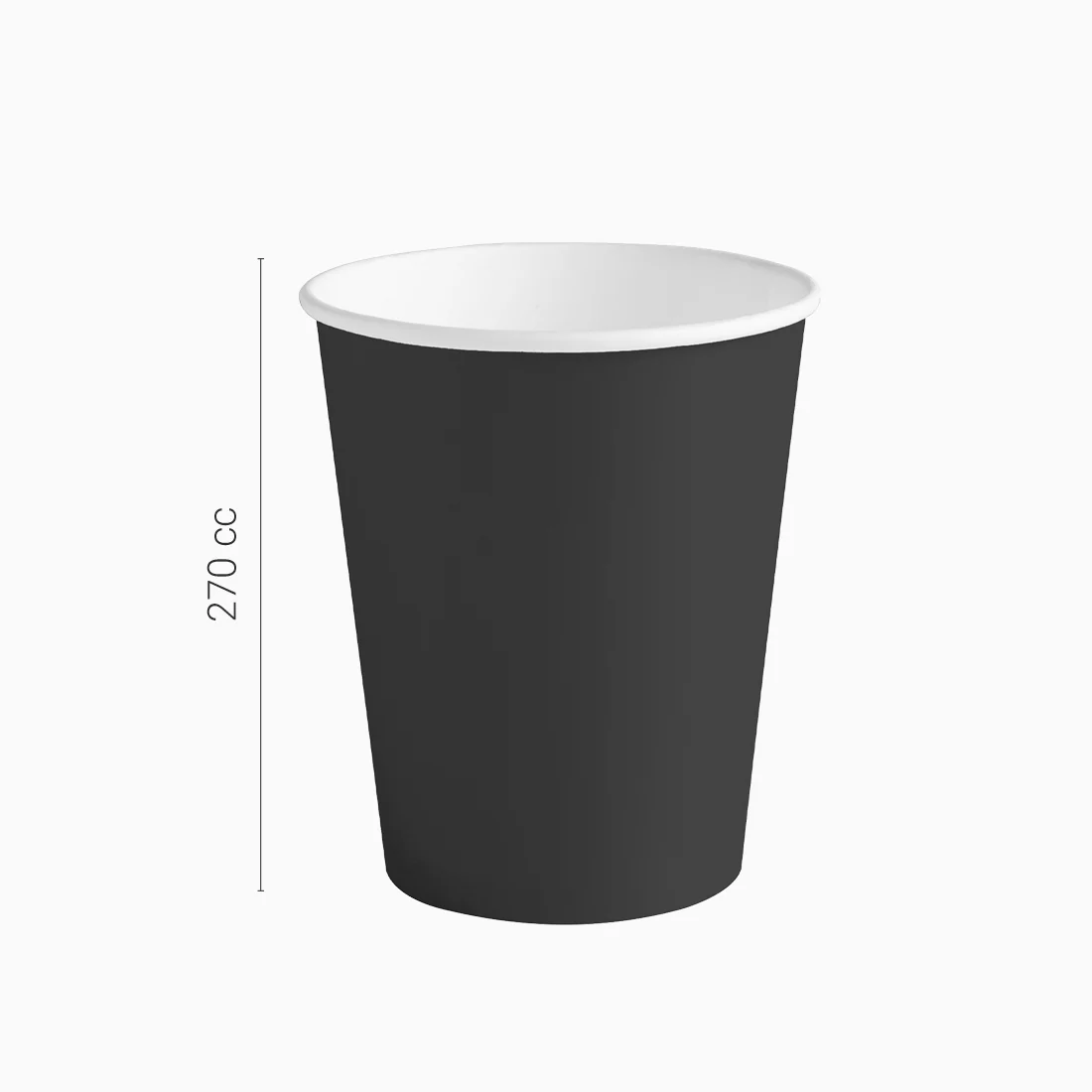 Vaso Cartón 270 cc Negro - Image 3