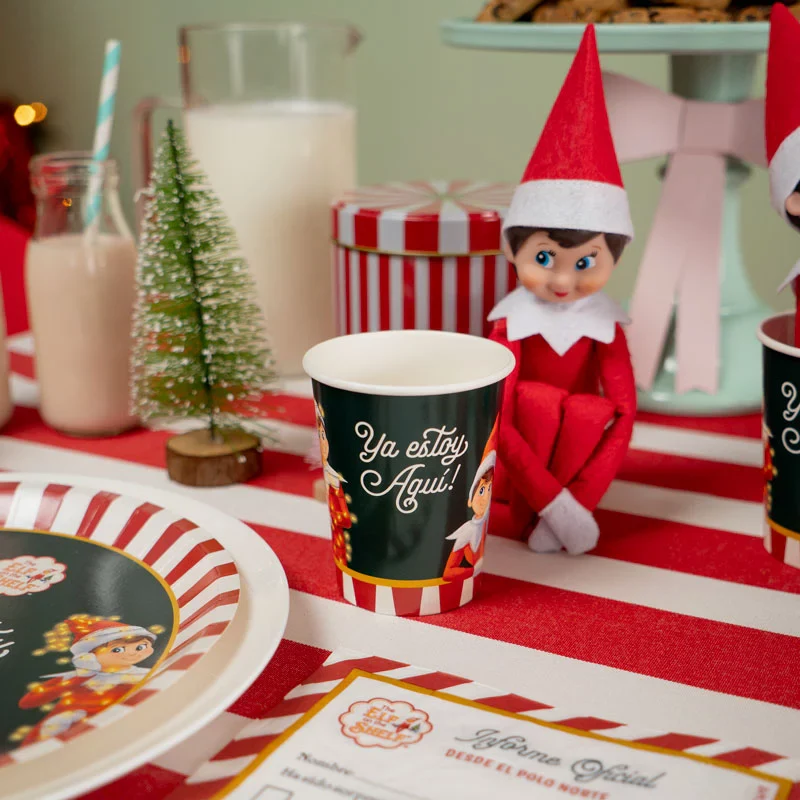 Vaso Cartón 270 cc Elfo Travieso - The Elf on the Shelf - Image 5