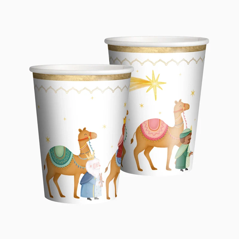 Vaso Cartón Navidad 270 cc Petit Reyes Magos - Image 3