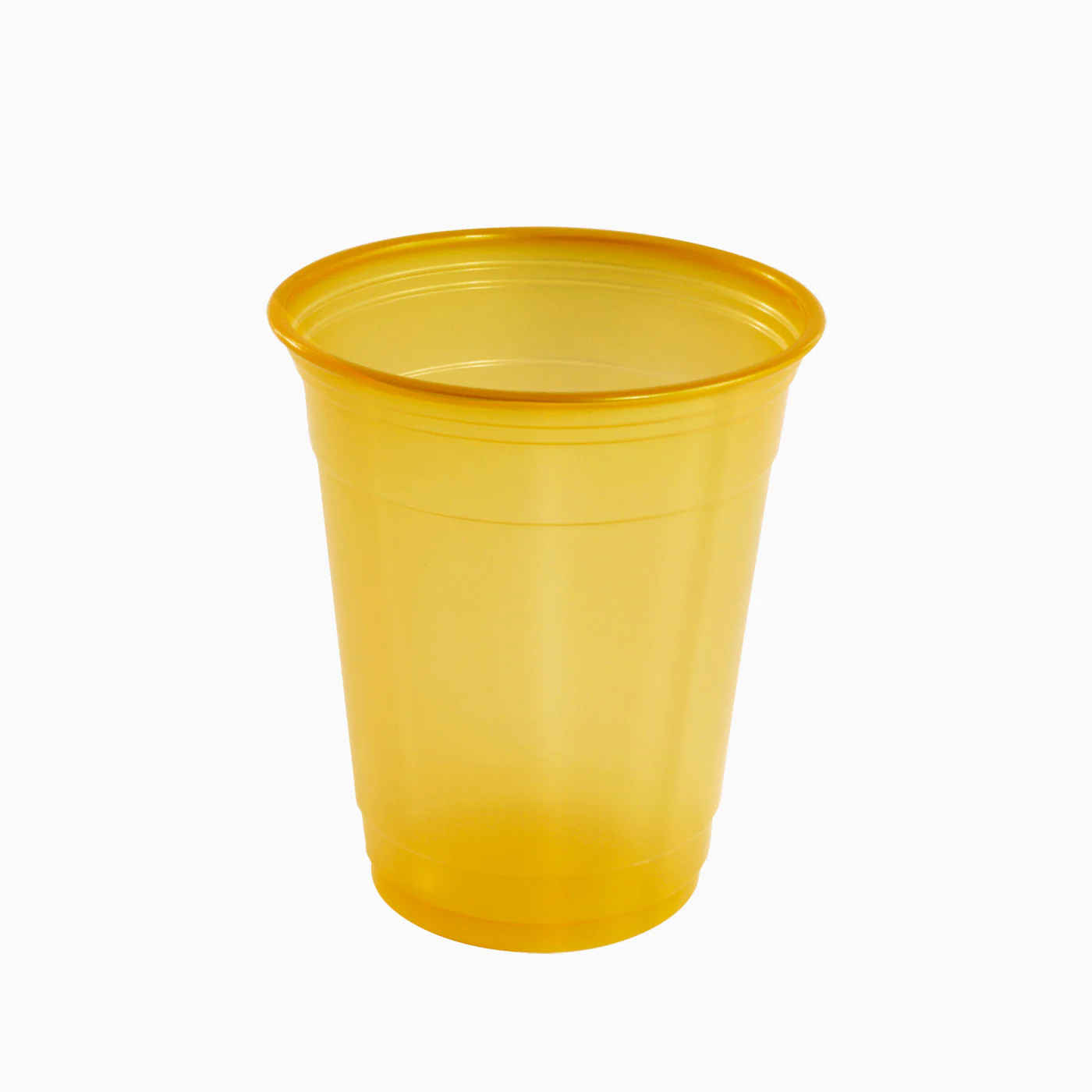 Vaso Premium Plástico Reutilizable 360 cc Oro