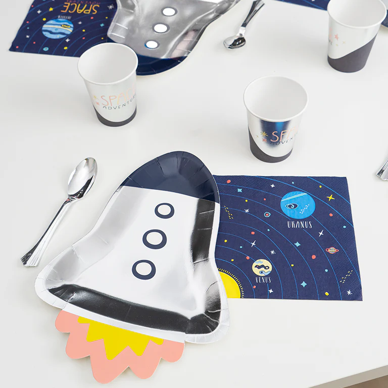 Vasos Cartón 200 cc 'Space Adventure' Astronautas - Image 6