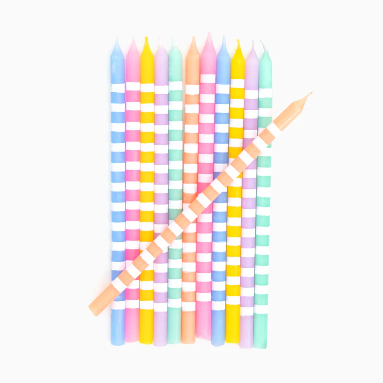 Velas Extralargas Cumpleaños Color Pastel / Pack 12 uds - Image 4