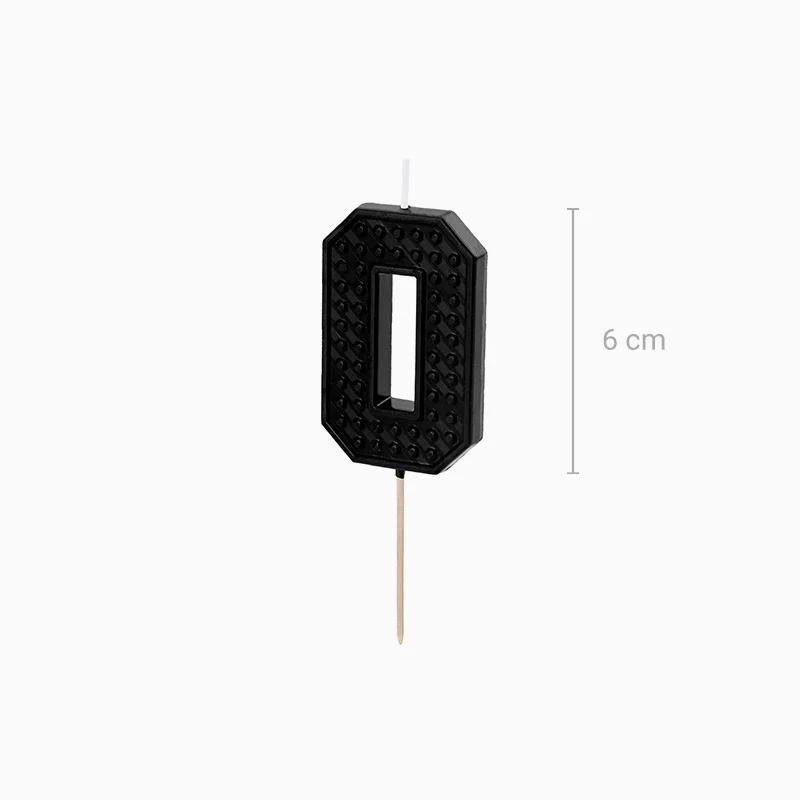 Vela Número Bloque 6 cm - Image 5