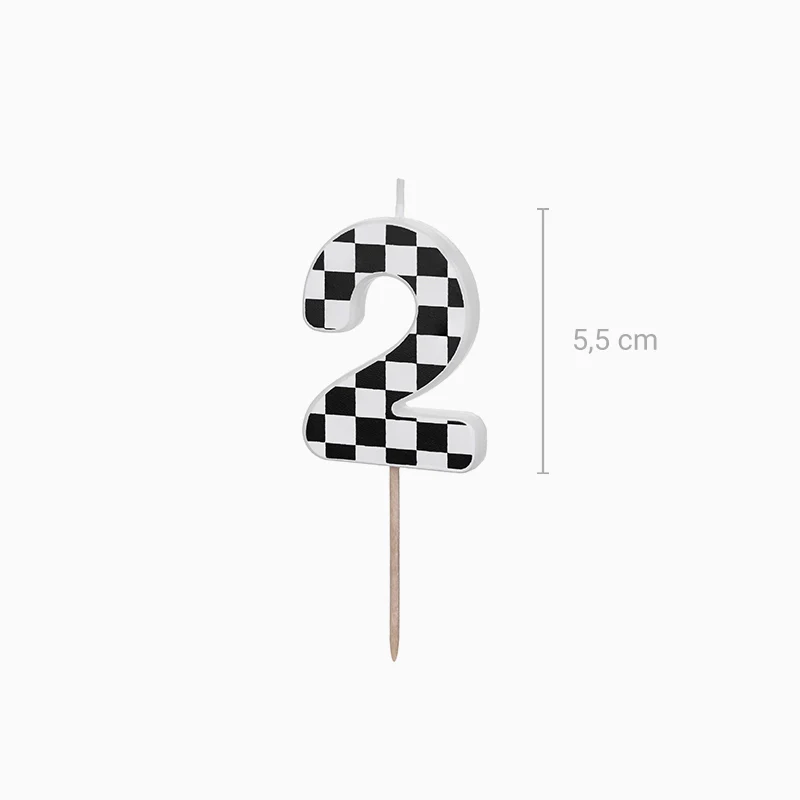 Vela Número Bandera 5.5 cm - Image 24