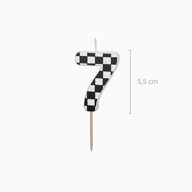 Vela Número Bandera 5.5 cm - Image 29