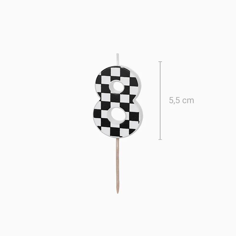 Vela Número Bandera 5.5 cm - Image 30