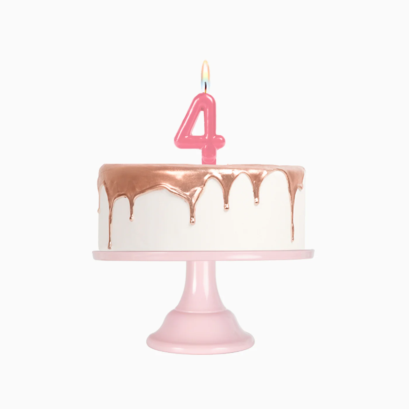Vela Número Pequeña Metalizada Princesa 8.5 cm Rosa - Image 20