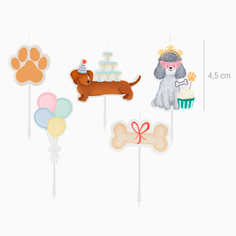 Velas de Cumpleaños Perritos - Image 3