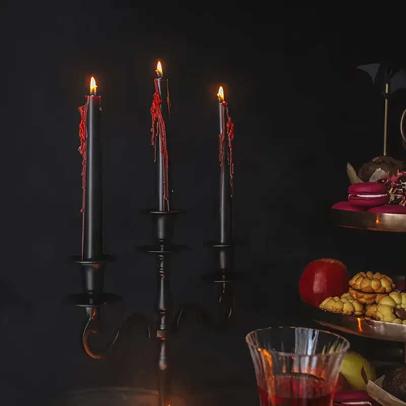 Pack 3 Velas Halloween Sangre 25 Cm - Image 2