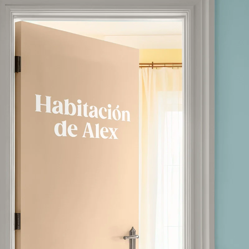 Vinilo Personalizado Blanco - Tamaño L (28 x 48 cm) - Image 3