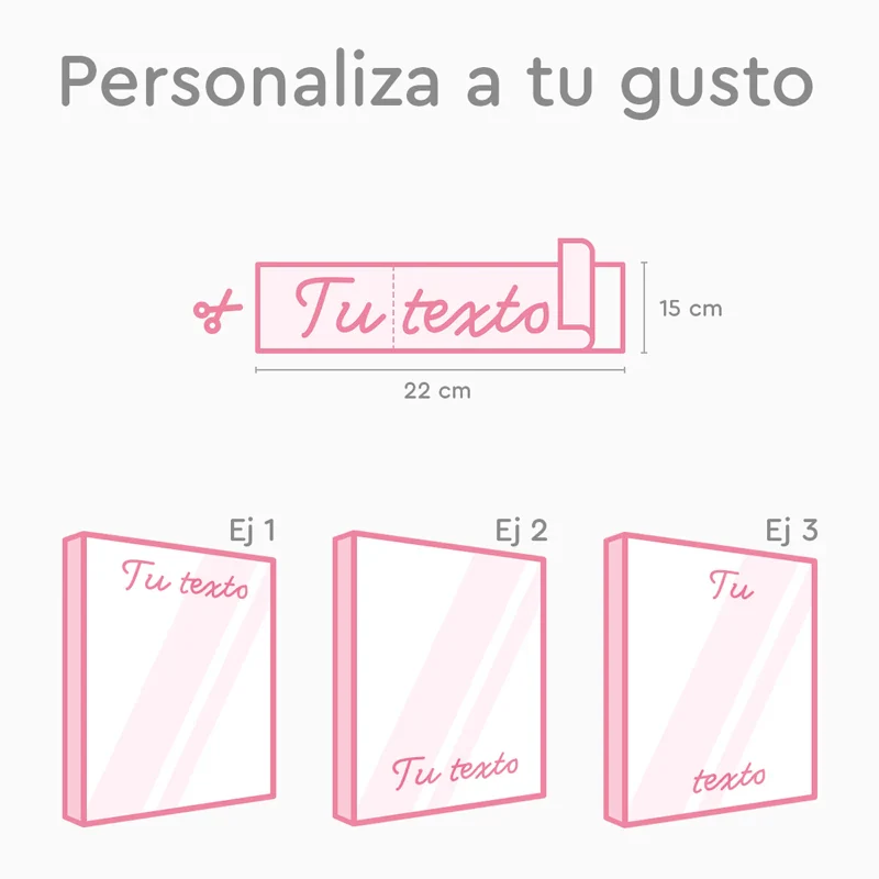 Vinilo Personalizado Oro - Tamaño M (15 x 22 cm) - Image 5